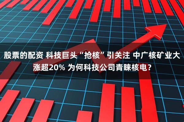 股票的配资 科技巨头“抢核”引关注 中广核矿业大涨超20% 为何科技公司青睐核电？