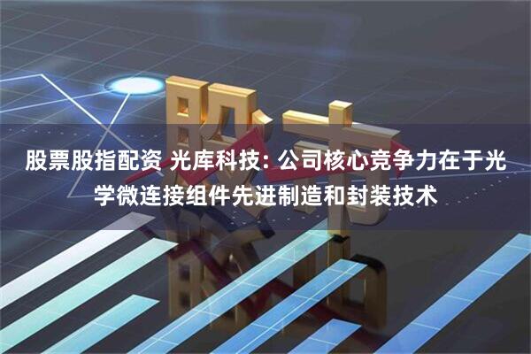 股票股指配资 光库科技: 公司核心竞争力在于光学微连接组件先进制造和封装技术